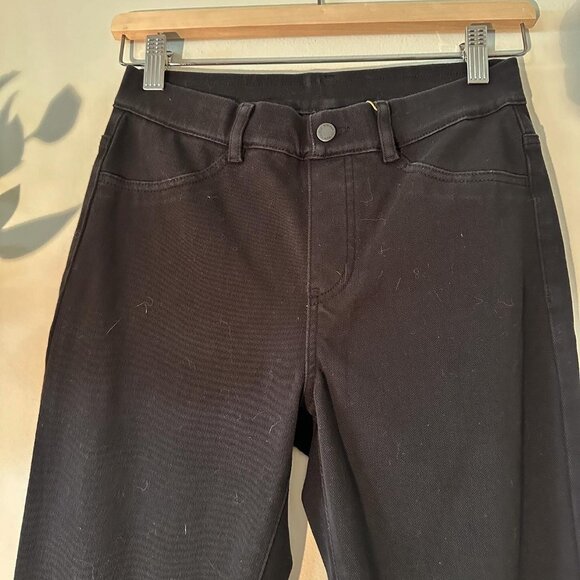 NWOT Uniqlo Ultra Stretch Leggings Pants - Black - sz 27/28 - Picture 5 of 5